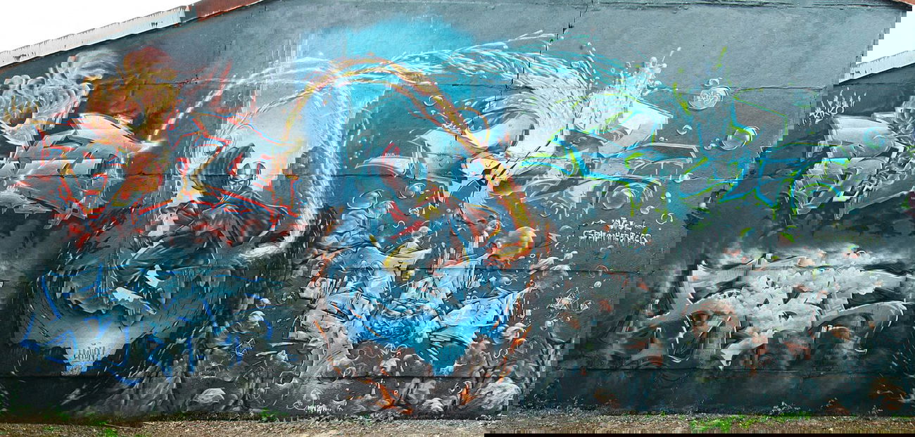 Graffiti Wall - Photo by emon - Ricoe, Fobs, Emon (2014)