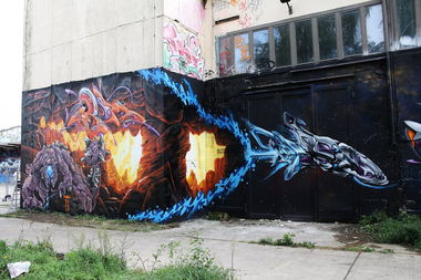 Graffiti Wall - Photo by emon - SMUS, UROK, EMON (2014)