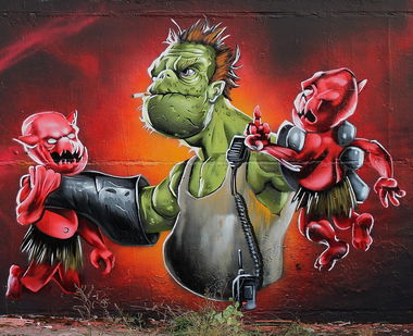 Graffiti Wall - Photo by emon - EMON, PIE-CREW (2014)