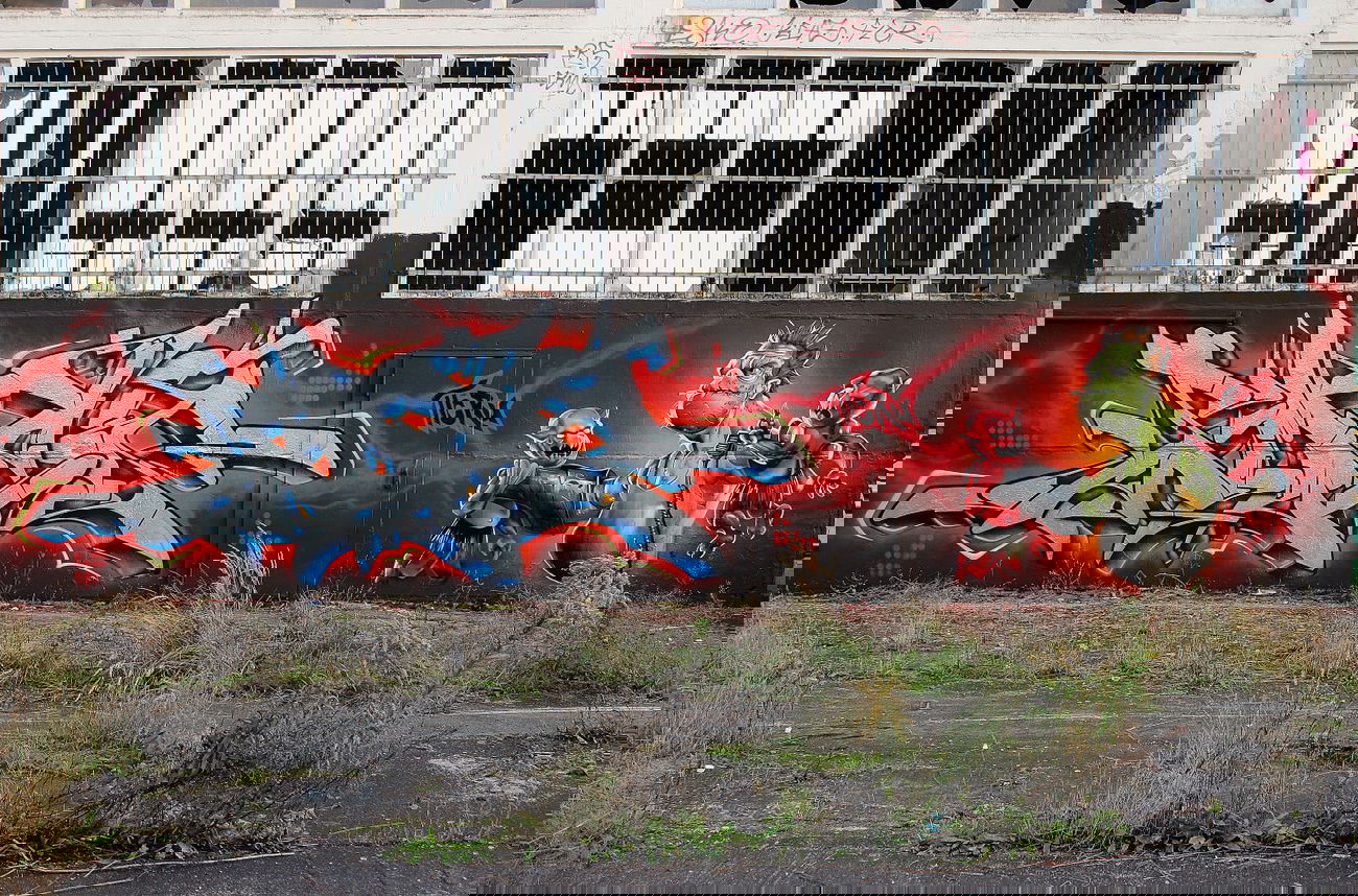 Graffiti Wall - Photo by emon - SMAT, EMON, PIE-CREW (2014)