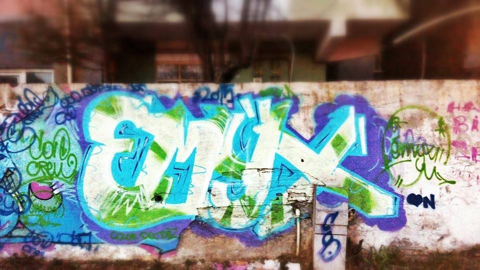 Graffiti Wall in ?zmit - Photo by emyxLove - free, freestyle, wall (2015)