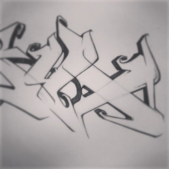 Graffiti Sketch in Sakarya - Photo by emyxLove - emyx, sketch, derail (2014)