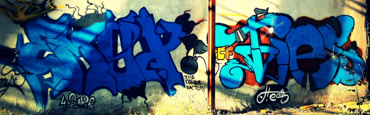 Graffiti Wall in ?zmit - Photo by emyxLove - emyx, ties, graffiti (2013)