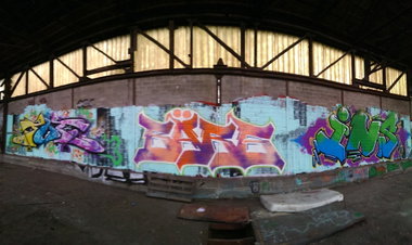 Graffiti Wall - Photo by energis - TUT, Berg, Orbi (2014)