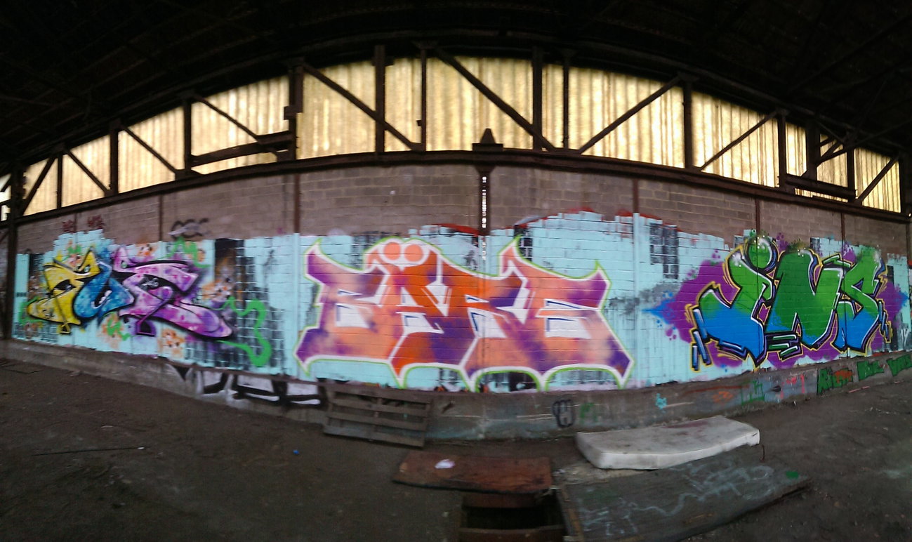 Graffiti Wall - Photo by energis - TUT, Berg, Orbi (2014)