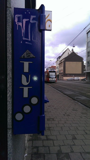 Graffiti Street Art - Photo by energis - TUT, NRG, Saarbrigge (2013)