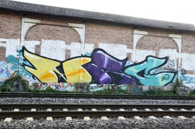 Graffiti Wall - Photo by energis - NRG, Heks, seax (2014)