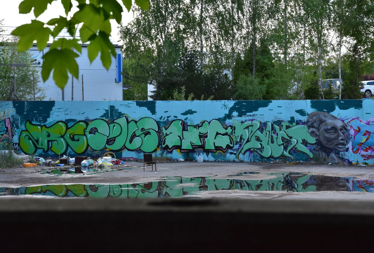 Graffiti Wall - Photo by energis - NRG, Cels, NRG (2017)