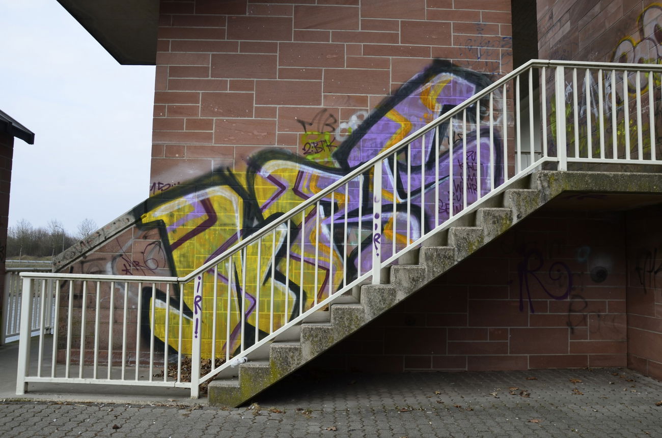 Graffiti Bombing - Photo by energis - NRG, Heks, TUT (2014)