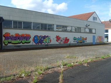 Graffiti Bombing - Photo by energis - Cano, Rosk, Beks (2011)