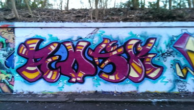 Graffiti Wall - Photo by energis - Rosk, NRG, Berlin (2014)