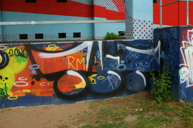 Graffiti Wall - Photo by energis - TUT, Saarbrücken (2015)