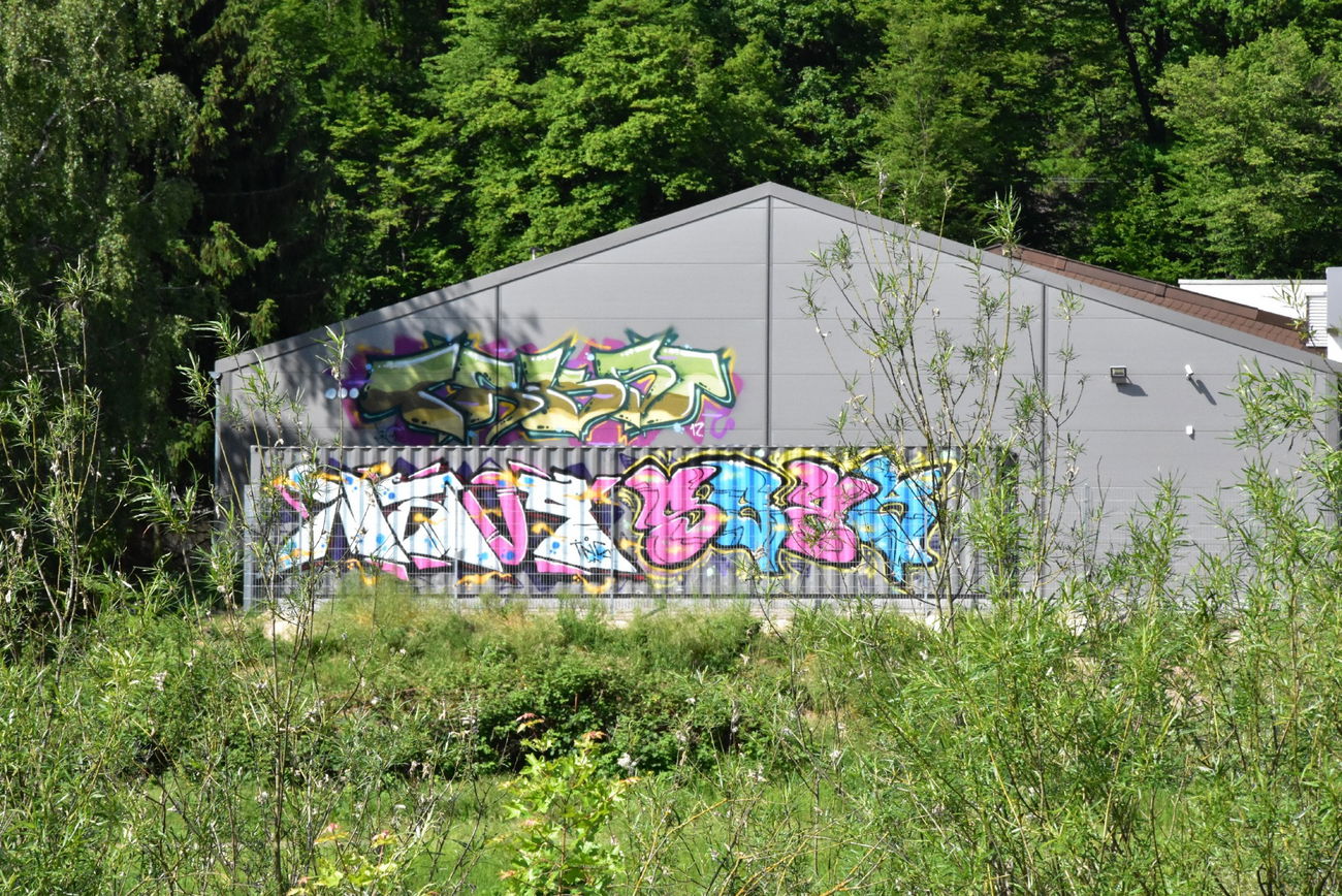 Graffiti Wall - Photo by energis - Trust, Naos, Sbek (2017)
