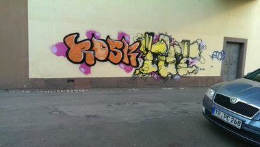 Graffiti Wall - Photo by energis - TUT, Rosk, NRG (2015)