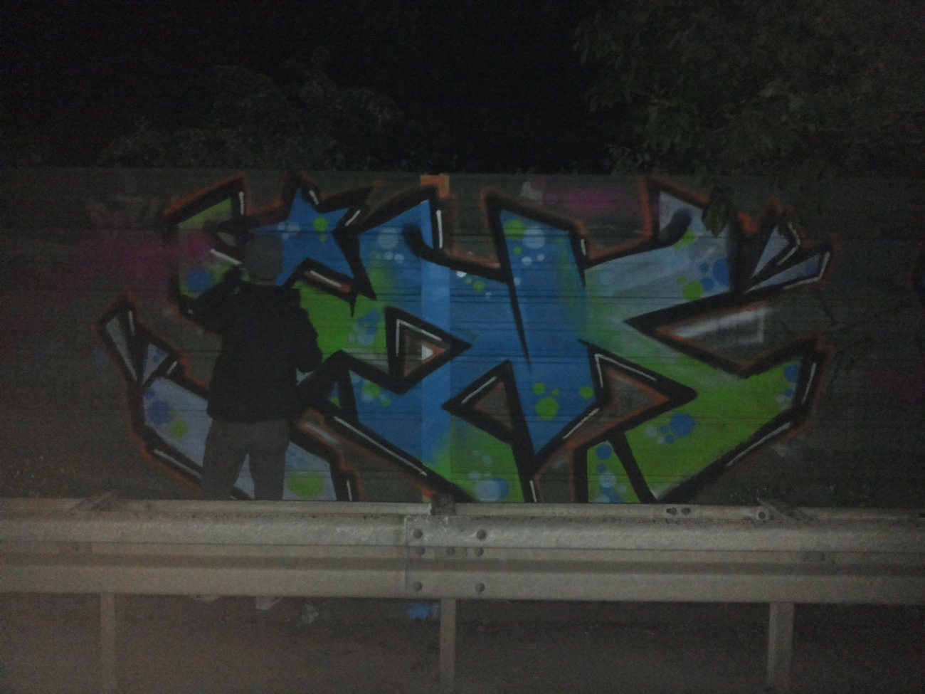 Graffiti Wall - Photo by energis - INS (2013)