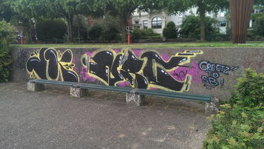 Graffiti Wall - Photo by energis - Junik, NRG (2015)