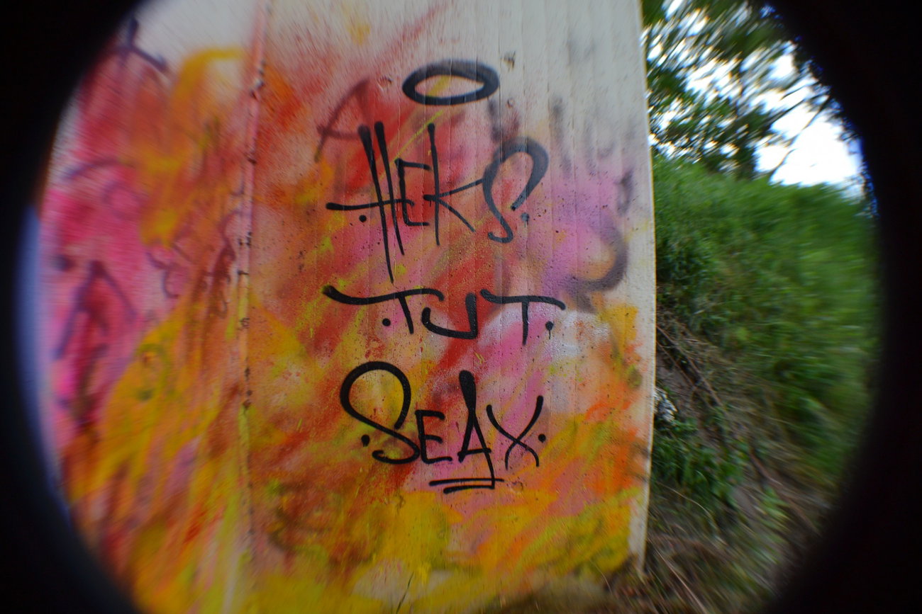 Graffiti Wall - Photo by energis - NRG, Heks, Seax (2014)