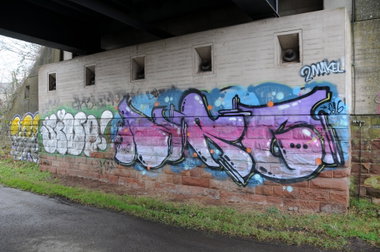 Graffiti Wall - Photo by energis - NRG, Sive (2016)
