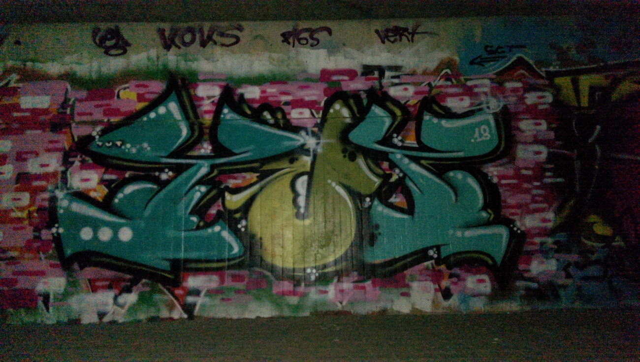 Graffiti Wall - Photo by energis - TUT, NRG, Köln (2013)