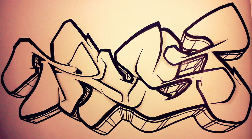 Graffiti Sketch - Photo by energis - Trust, NRG (2011)