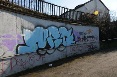 Graffiti Wall - Photo by energis - NRG (2015)