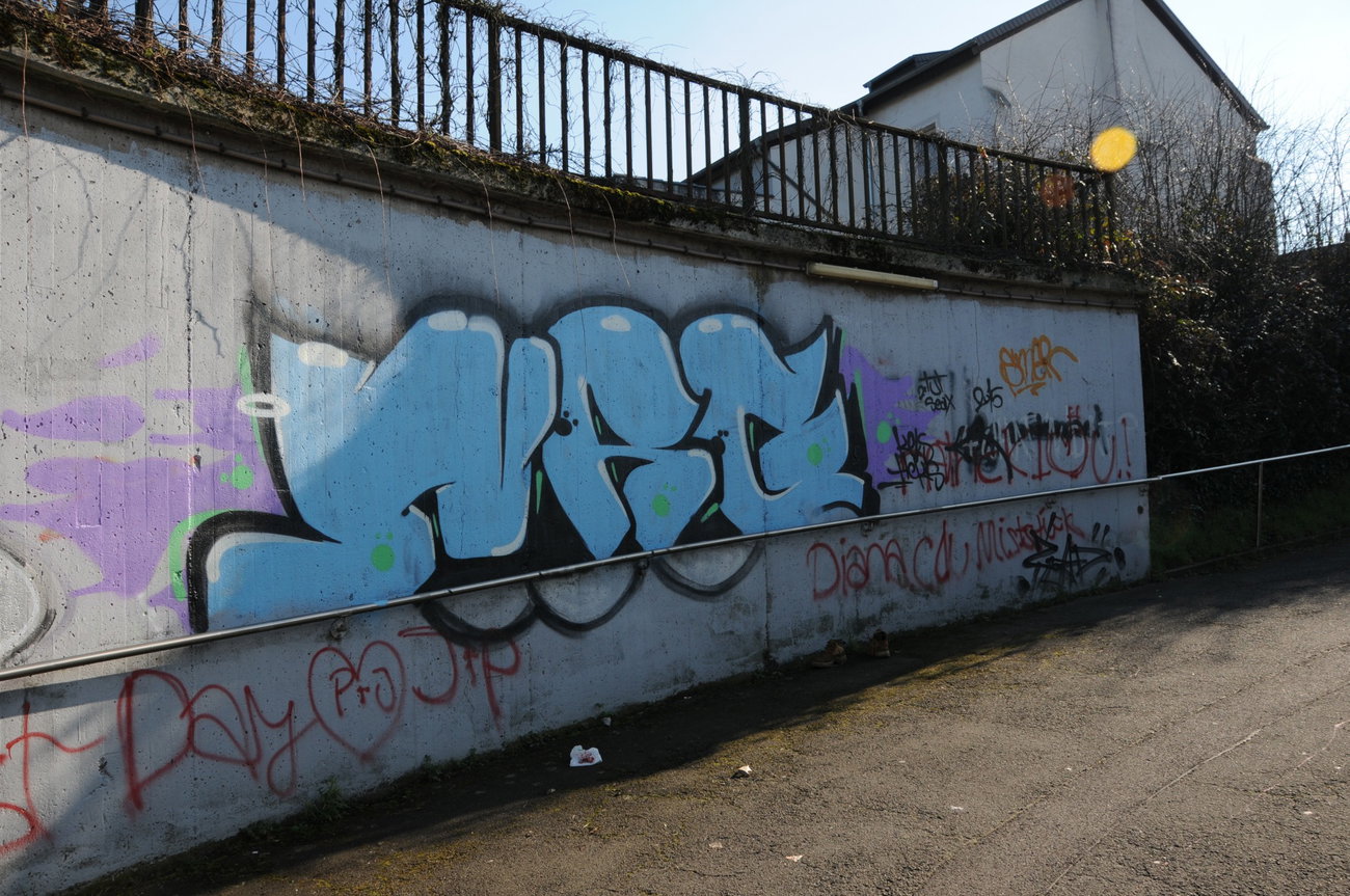 Graffiti Wall - Photo by energis - NRG (2015)