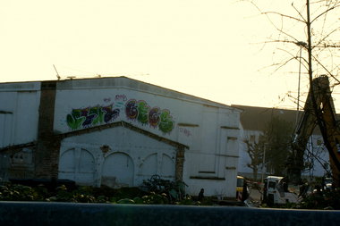 Graffiti Bombing - Photo by energis - Senz, Beks, NRG (2012)