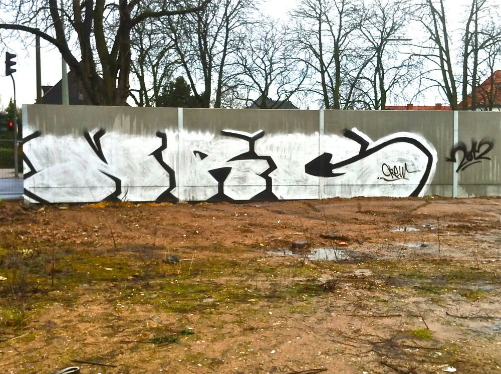 Graffiti Bombing - Photo by energis - Cano, Cest, Rosk (2012)