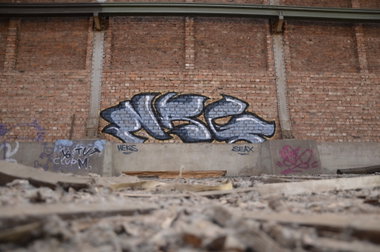 Graffiti Wall - Photo by energis - NRG, Seax, Heks (2014)