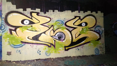 Graffiti Wall - Photo by energis - tut, NRG, Saarbrücken (2013)