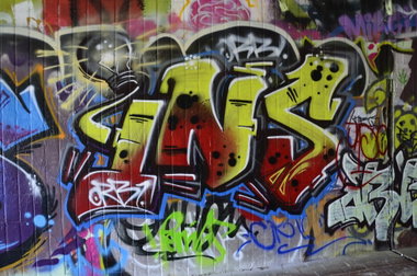 Graffiti Wall - Photo by energis - INS, ORBI (2014)