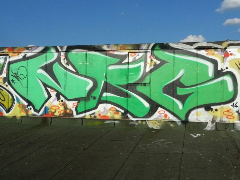 Graffiti Wall - Photo by energis - Heks, TUT, NRG (2014)