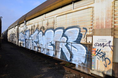 Graffiti Train - Photo by energis - TUT, Heks, NRG (2015)