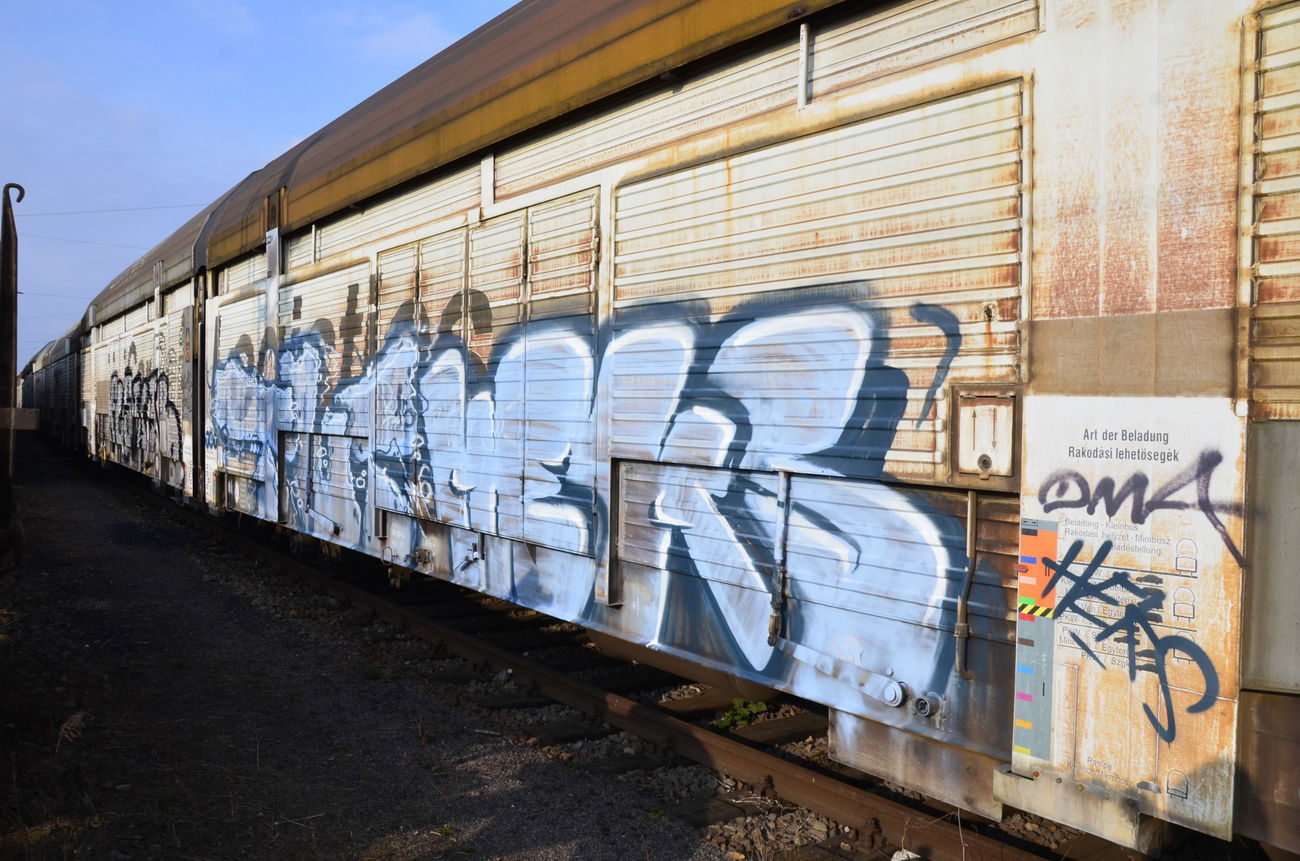 Graffiti Train - Photo by energis - TUT, Heks, NRG (2015)