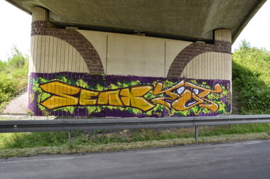 Graffiti Wall - Photo by energis - Seax, TUT, NRG (2014)