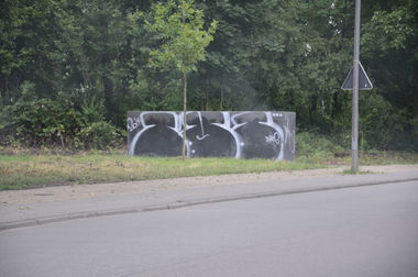 Graffiti Bombing - Photo by energis - NRG, TUT (2013)