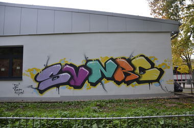 Graffiti Bombing - Photo by energis - SVN, NRG, Heks (2013)