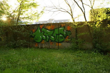 Graffiti Wall - Photo by energis - NRG, Saarbrücken (2015)