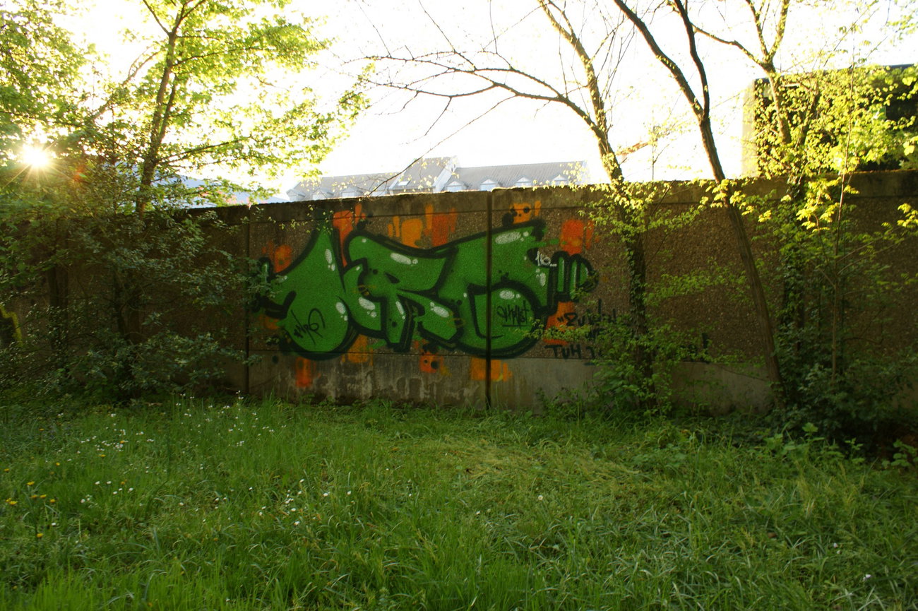 Graffiti Wall - Photo by energis - NRG, Saarbrücken (2015)