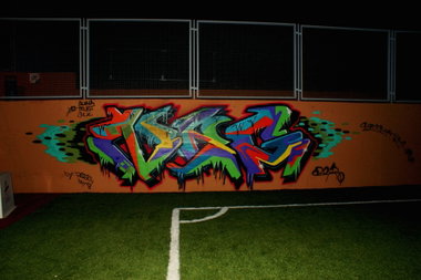 Graffiti Wall - Photo by energis - NRG, Beks, Rosk (2012)