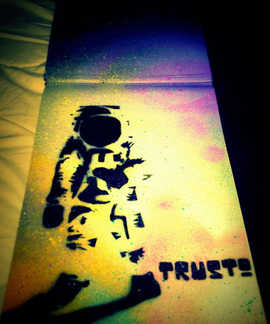 Graffiti Artwork - Photo by energis - Trust, TrueStoned, NRG (2011)