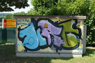 Graffiti Wall - Photo by energis - NRG (2015)
