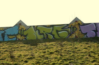 Graffiti Wall - Photo by energis - NRG (2015)