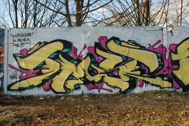 Graffiti Wall - Photo by energis - Trust, Berlin (2015)