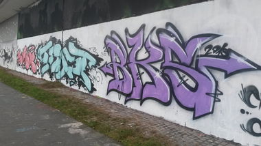 Graffiti Wall - Photo by energis - Beks (2015)