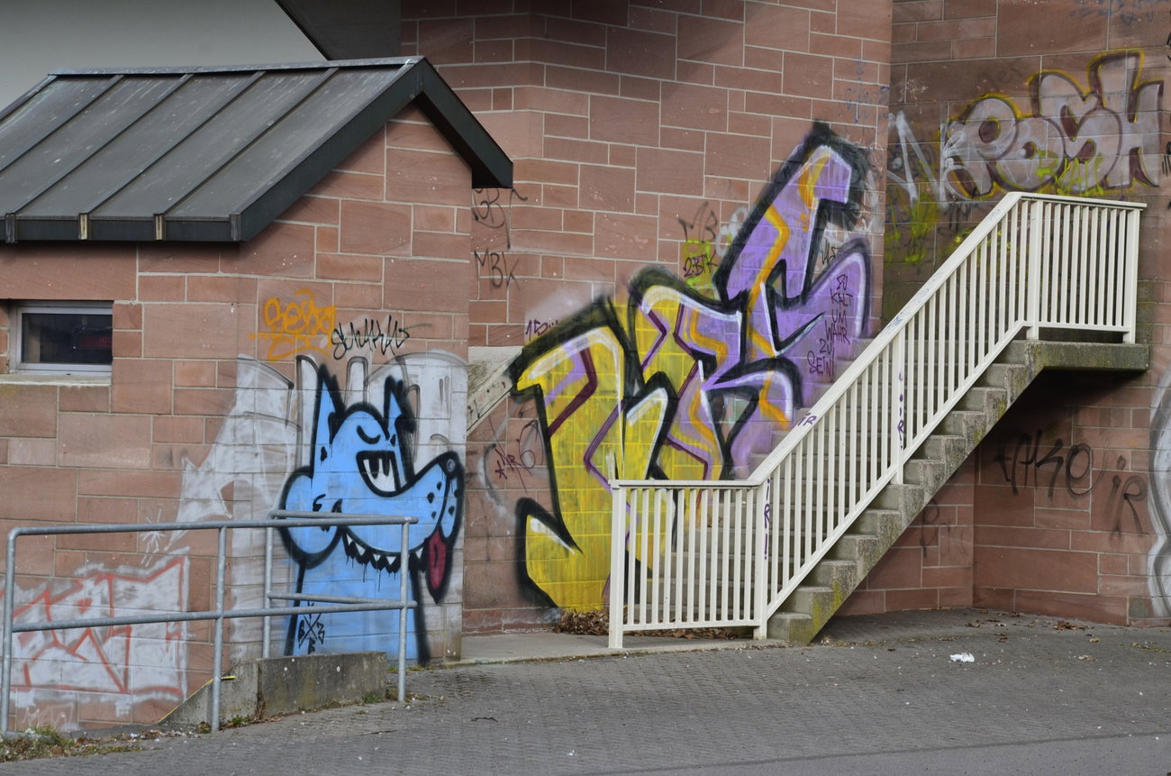Graffiti Wall - Photo by energis - NRG (2014)