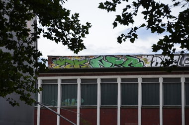 Graffiti Wall - Photo by energis - Naos, INS, NRG (2014)