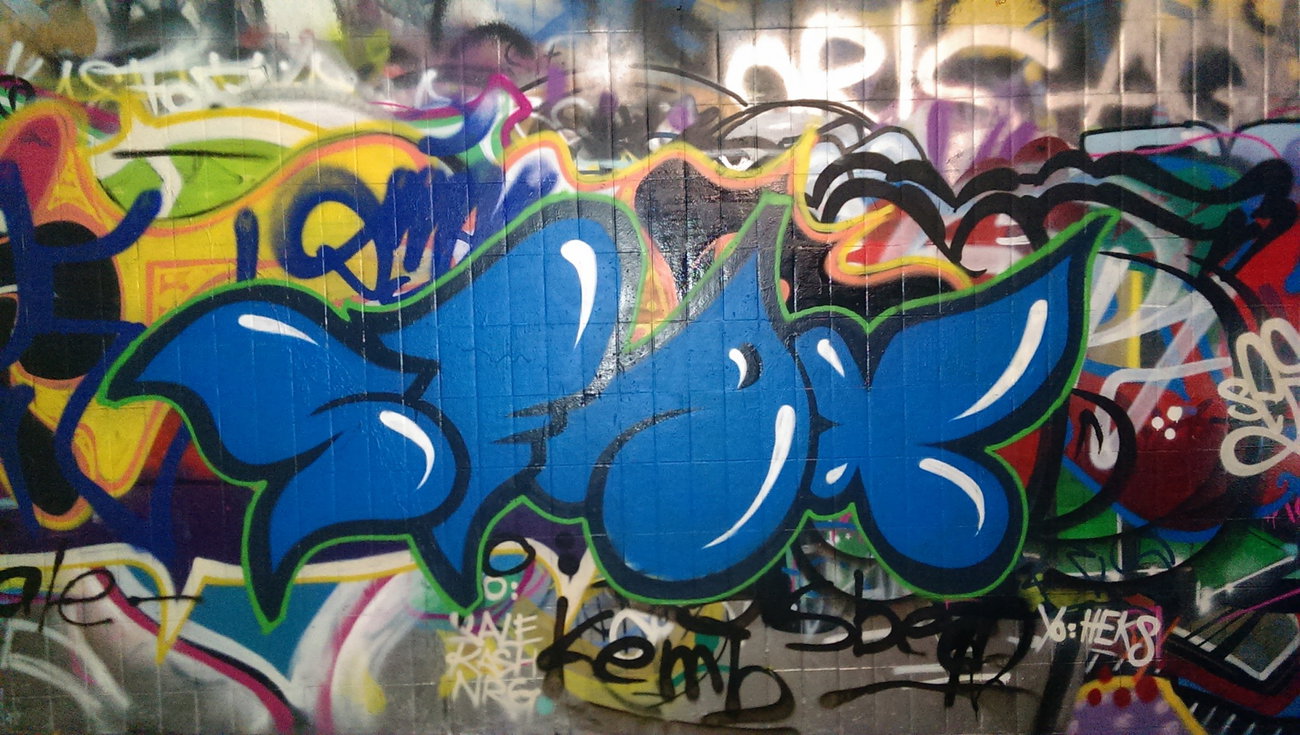 Graffiti Wall - Photo by energis - Seax, NRG (2013)