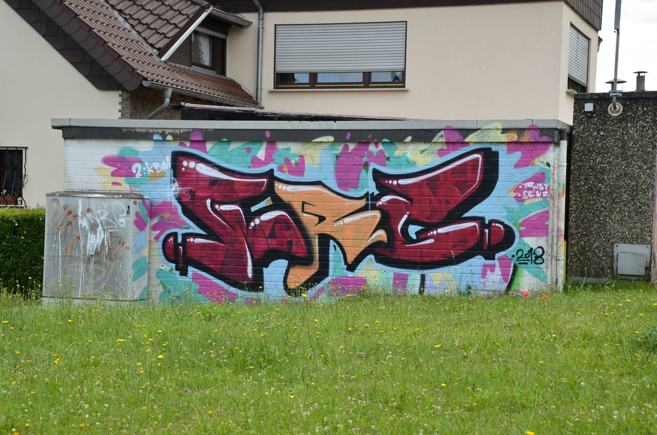 Graffiti Wall - Photo by energis - NRG, Senz, Trust (2013)