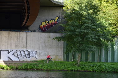 Graffiti Bombing - Photo by energis - SVN, Heks, Seax (2013)